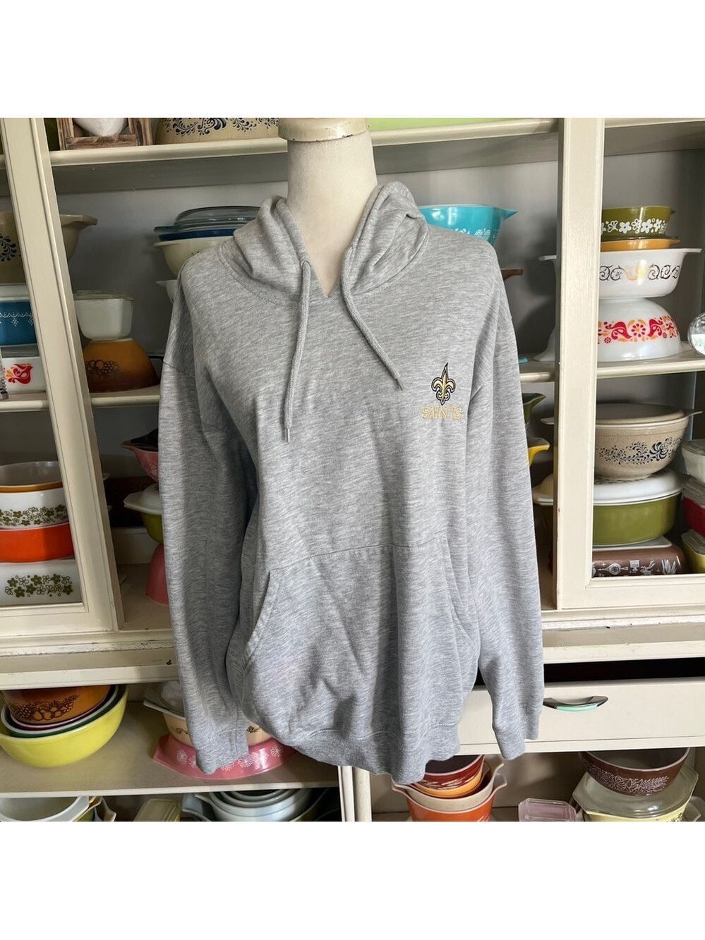 Dunbrooke Saints Gray Sports Illustrated Hooded Sweatshirt - Size XL
